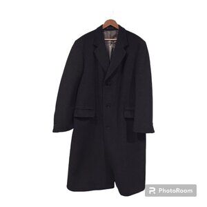 Vintage Kuppenheimer Men's Coat Cashmere Wool Blend Size XL